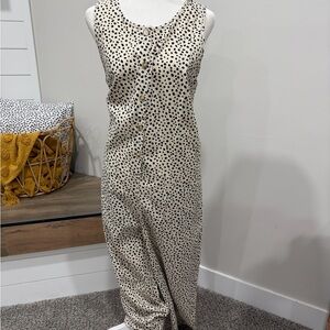 Roolee Black and White Polka Dot Jumpsuit